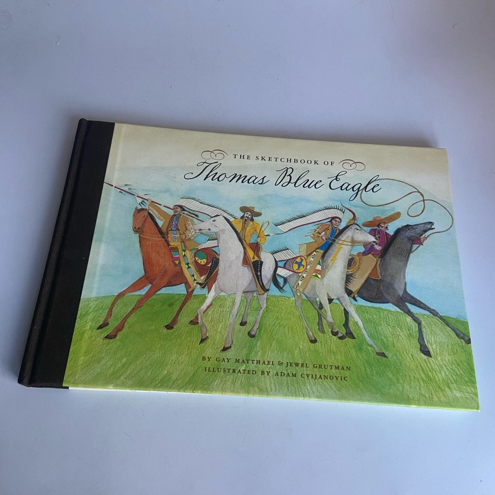 Sketchbook of Thomas Blue Eagle Picture Book
